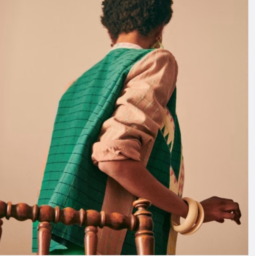 Sezane Riviera Jacket Vert - Picture 3 of 10